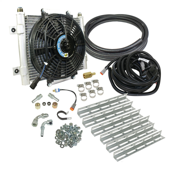 BD Diesel 1030606-5/16 Xtruded Auxiliary Transmission Oil Cooler Kit - Truck Part Superstore