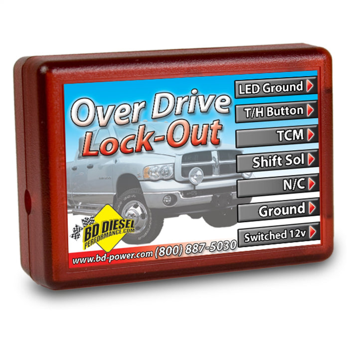 BD Diesel 1031350 LockOut Overdrive Disable; Allows Disabling Of Fourth Gear When Needed; - Truck Part Superstore