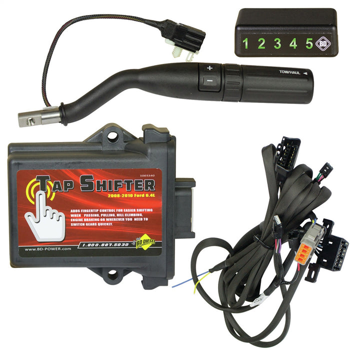 BD Diesel 1031370 Tap Shifter Kit; Incl. Gear Shift Lever; Control Module; And Dressed Harness; - Truck Part Superstore