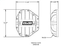 B&M 10315 Differential Cover - Truck Part Superstore