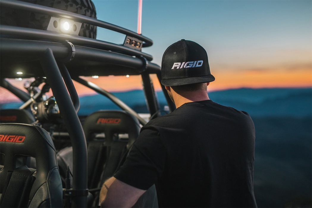 Rigid Industries 1031 RIGID New Era Flat Bill Hat With 3D Embroidered Logo; Snapback - Truck Part Superstore
