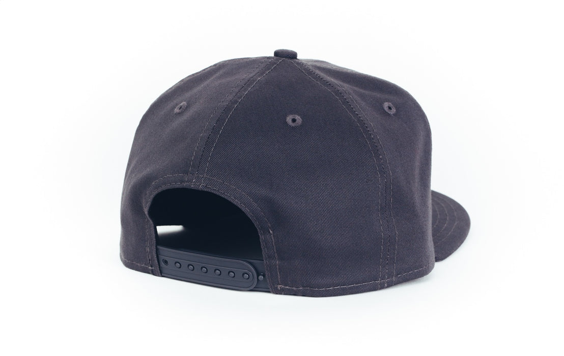 Rigid Industries 1032 RIGID New Era Flat Bill Hat Grey With Grey Logo Patch; Snapback - Truck Part Superstore