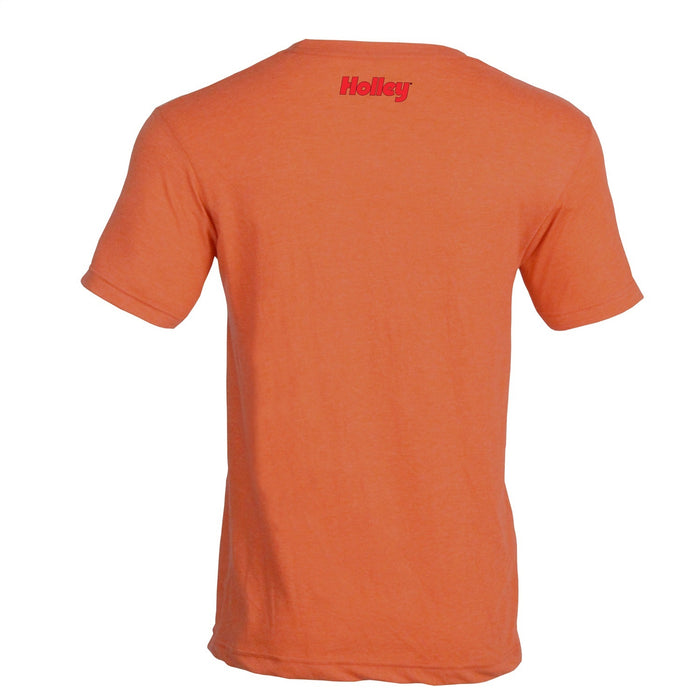 Holley 10354-3XHOL Holleyween Tee; Orange; Crew Necklin; Short Sleeve; XXX-Large; - Truck Part Superstore