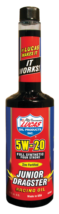 Lucas Oil Products 10380 SAE 5w-20 Jr Dragster Oil - Truck Part Superstore