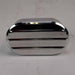 SpeedFx 10390 Polished Alum Finned Without PVC 1 Inch Dia Neck With Baffle/ Baffle Hardware - Truck Part Superstore