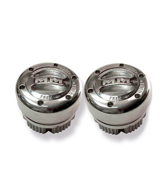 Mile Marker 104 19 Spline Premimun Manual Hub Internal Bolts Stainless Steel Mile Marker - Truck Part Superstore