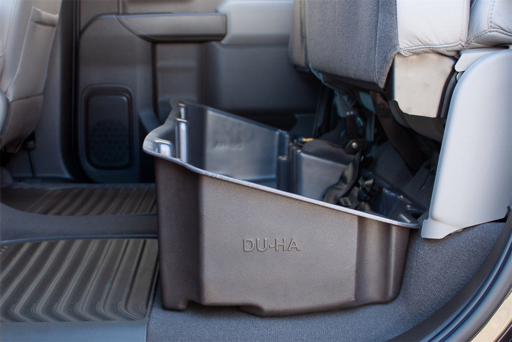 DU-HA 10400 DU-HA® Underseat Storage; Incl. Gun Rack/Organizer; Black; - Truck Part Superstore