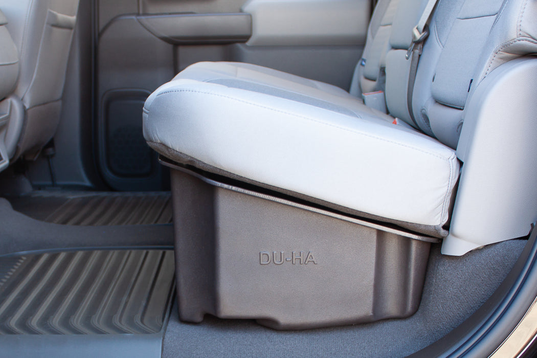 DU-HA 10401 DU-HA® Underseat Storage; Incl. Gun Rack/Organizer; Brown; - Truck Part Superstore