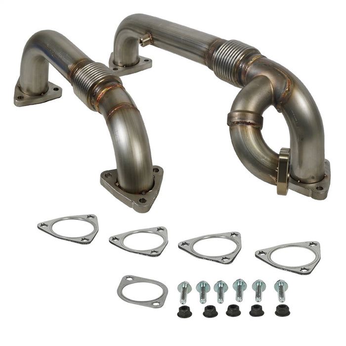 BD Diesel 1041484 Exhaust Manifold Kit; Incl. Up-Pipes; 304 Stainless Steel; - Truck Part Superstore