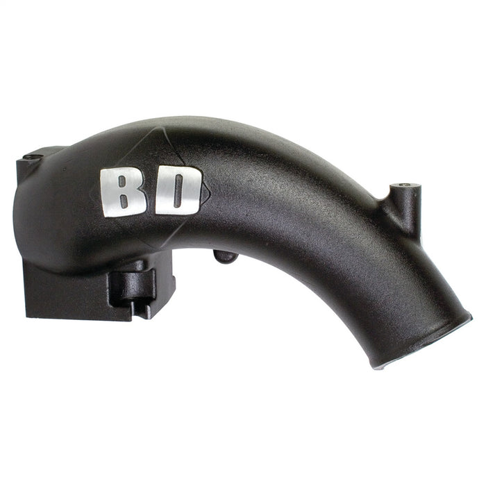 BD Diesel 1041555 X-Flow Power Intake Elbow; Two Ports; Black; - Truck Part Superstore