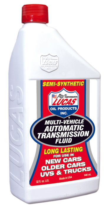 Lucas Oil Products 10418 Semi-Synthetic Multi-Vehicle ATF - Truck Part Superstore
