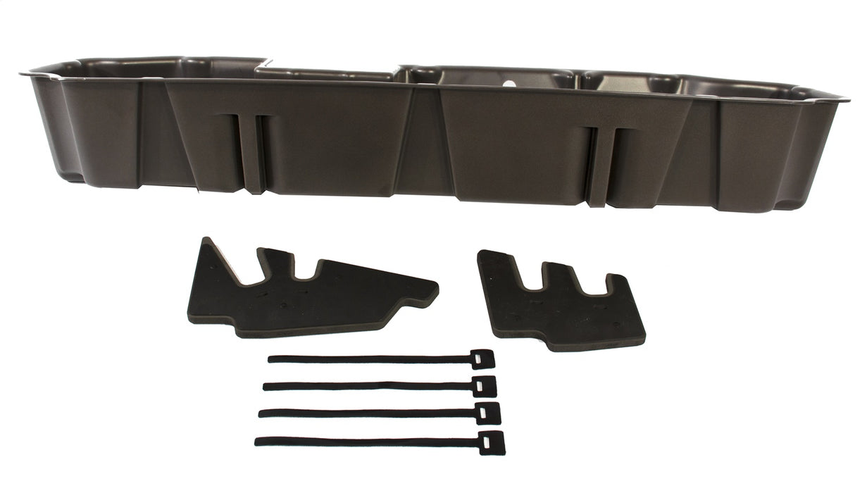DU-HA 10421 DU-HA® Underseat Storage; Incl. Gun Rack/Organizer; Brown; - Truck Part Superstore