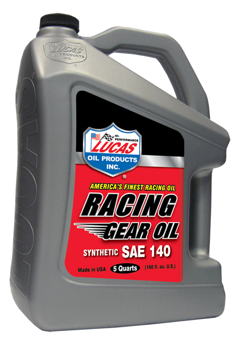 Lucas Oil Products 10431 Synthetic Racing Gear Oil SAE 140 - Truck Part Superstore