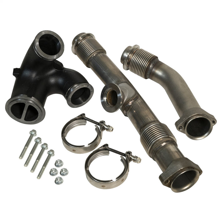BD Diesel 1043918 Turbocharger UpPipes Kit; w/EGR Connector; - Truck Part Superstore
