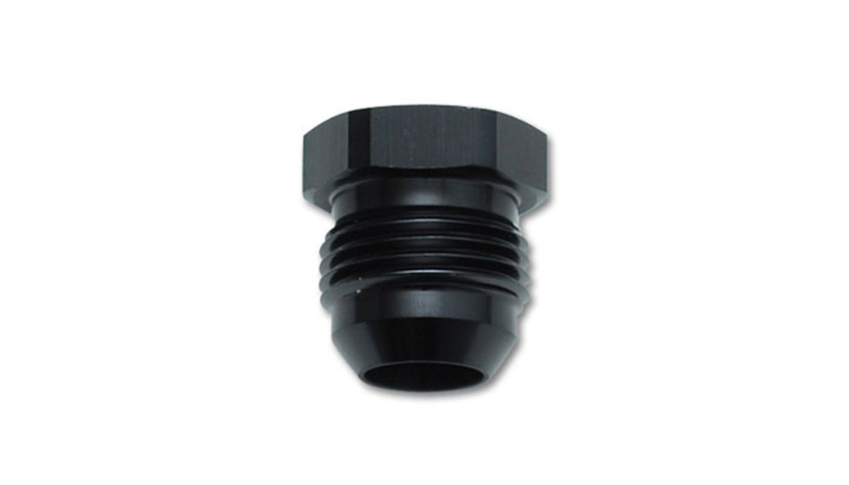 Vibrant Performance 10440 Flare Plugs; Size: -3AN; 6061 Aluminum; Anodized Black; - Truck Part Superstore