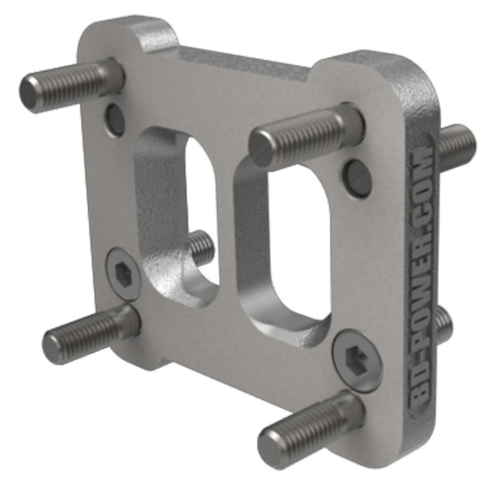 BD Diesel 1044106 Turbo Flange Adapter; Incl. T3-T4 Adapter/Adapter Plate/Gaskets/Studs/Nuts; - Truck Part Superstore