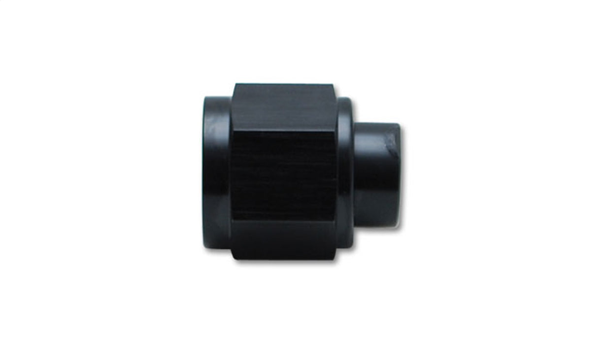 Vibrant Performance 10456 Flare Caps; Size: -16AN; 6061 Aluminum; Anodized Black; - Truck Part Superstore