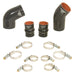 BD Diesel 1046276 Intercooler Hose And Clamp Kit; Incl. Tubes/Boots/HD Spring Loaded Clamps; - Truck Part Superstore
