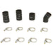 BD Diesel 1047035 Intercooler Hose And Clamp Kit; Incl. Tubes/Boots/HD Spring Loaded Clamps; - Truck Part Superstore
