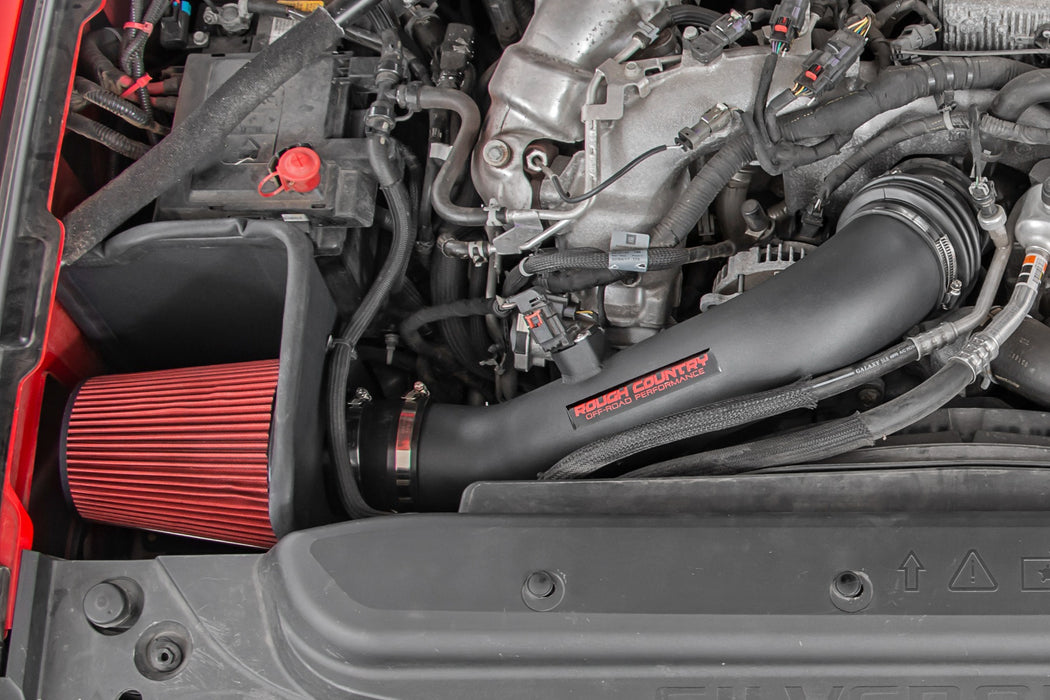 Rough Country 10478PF 17-19 Chevy/GMC 2500HD 6.6L Cold Air Intake w/Pre-Filter Rough Country - Truck Part Superstore