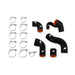 Mishimoto MMHOSE-VOL-97TBK Silicone Turbo Hose Kit, fits Volvo 850 / S70 / V70 1997-2004 - Truck Part Superstore