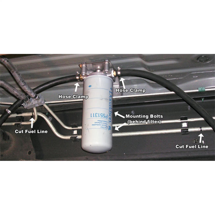 BD Diesel 1050060 Remote Fuel Filter Kit - Truck Part Superstore