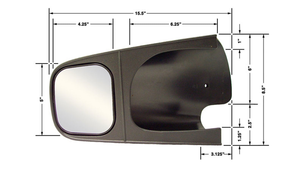 Cipa USA 10500 Custom Towing Mirror Set - Truck Part Superstore