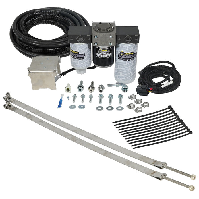 BD Diesel 1050332 Venom Fuel Lift Pump Kit; w/Filter And Separator; - Truck Part Superstore