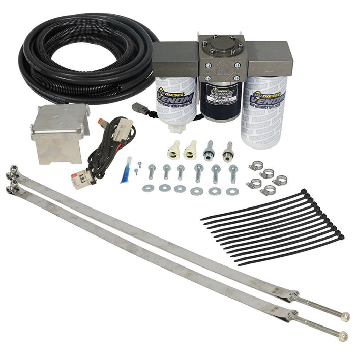 BD Diesel 1050333 Venom Fuel Lift Pump Kit; w/Filter And Separator; - Truck Part Superstore