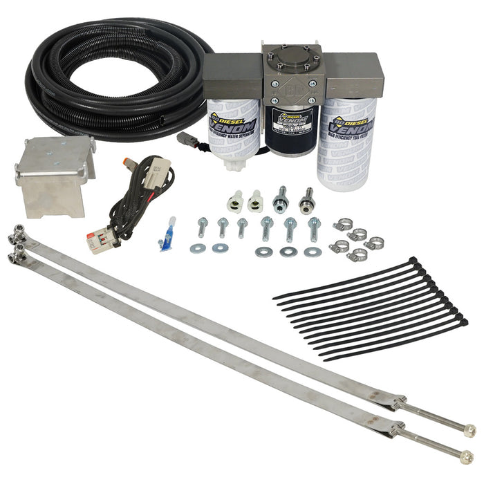 BD Diesel 1050333 Venom Fuel Lift Pump Kit; w/Filter And Separator; - Truck Part Superstore