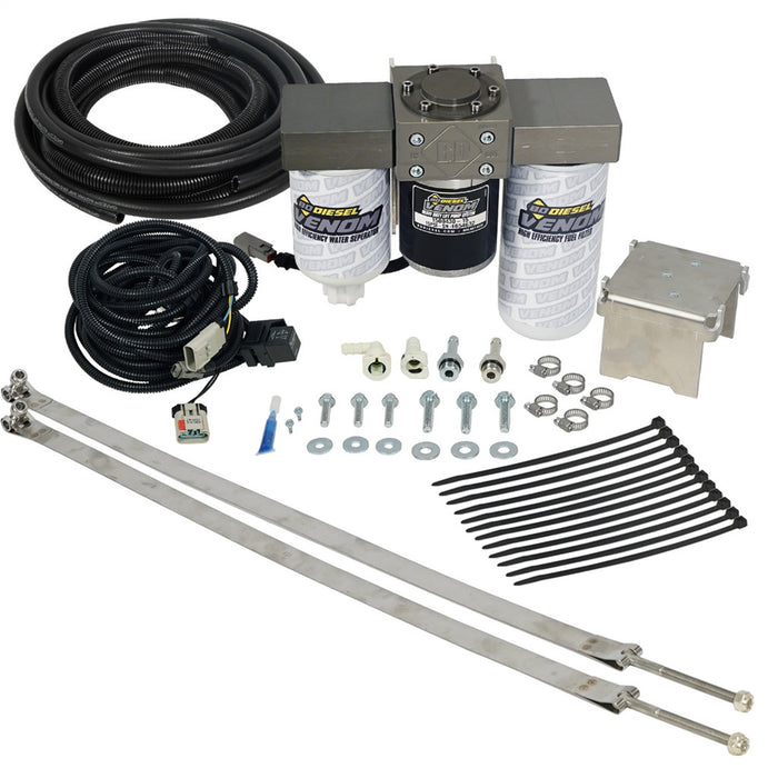BD Diesel 1050334 Venom Fuel Lift Pump Kit; w/Filter And Separator; - Truck Part Superstore