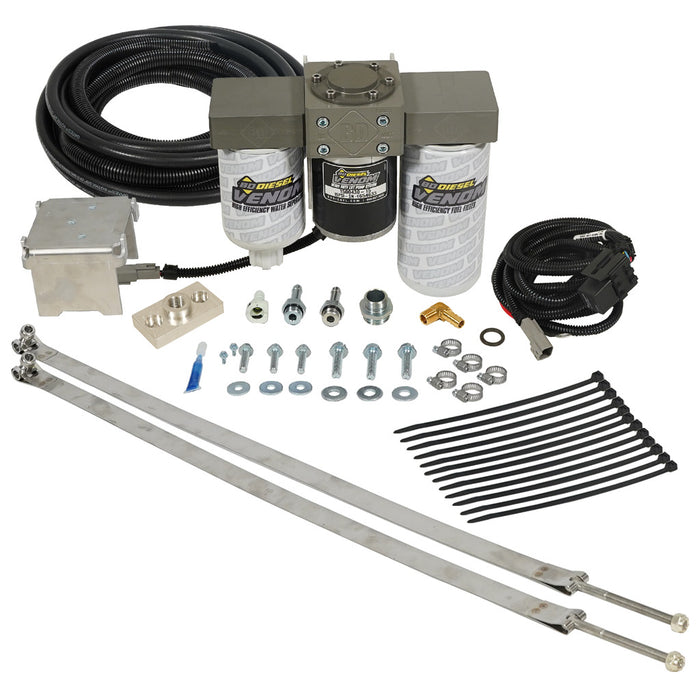 BD Diesel 1050335 Venom Fuel Lift Pump Kit; w/Filter And Separator; - Truck Part Superstore