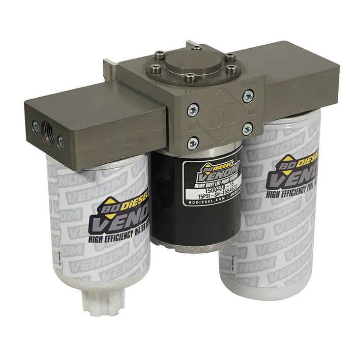 BD Diesel 1050335 Venom Fuel Lift Pump Kit; w/Filter And Separator; - Truck Part Superstore