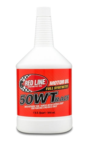 Red Line Oil 10504 50WT Racing Oil Synthetic 1 Quart Red Line Oil - Truck Part Superstore