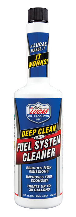 Lucas Oil Products 10512 Deep Clean Fuel System Cleaner - Truck Part Superstore