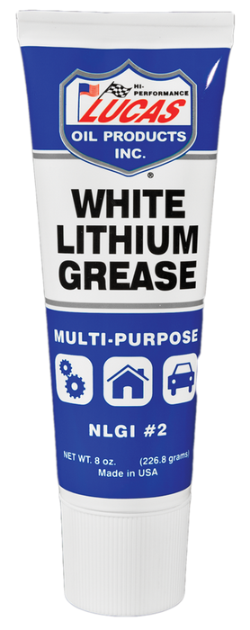 Lucas Oil Products 10533 White Lithium Grease EZ Squeeze Tube - Truck Part Superstore