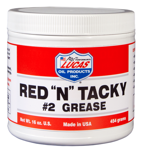 Lucas Oil Products 10574 Red N Tacky Grease - Truck Part Superstore