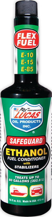 Lucas Oil Products 10576 Safeguard Ethanol Fuel Conditioner - Truck Part Superstore