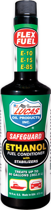 Lucas Oil Products 10576 Safeguard Ethanol Fuel Conditioner - Truck Part Superstore