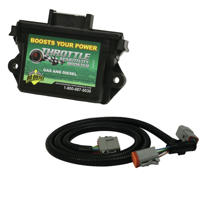 BD Diesel 1057730 Throttle Sensitivity Booster; Incl. Booster/Wiring Harness/Cable Tie; - Truck Part Superstore