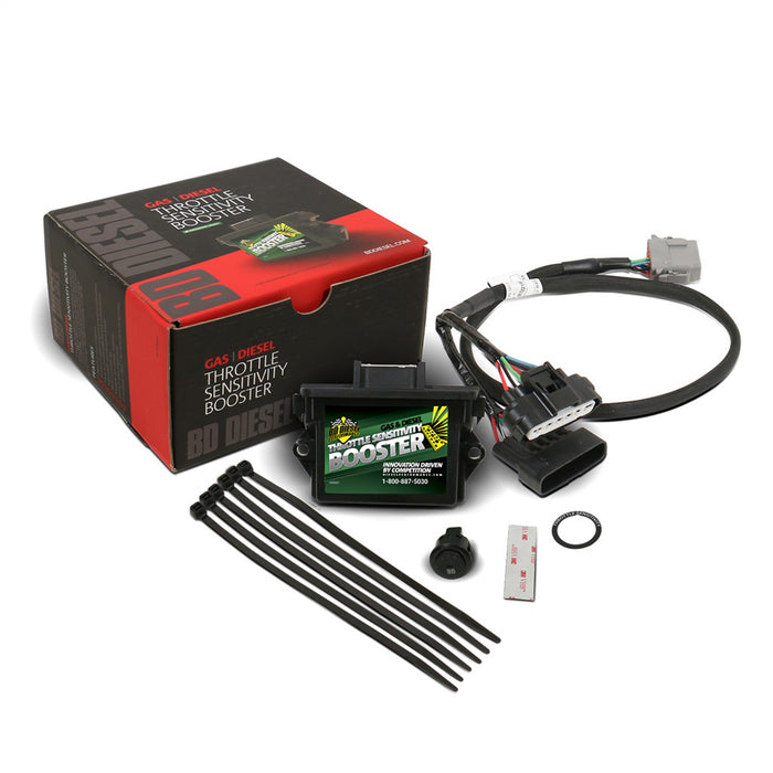 BD Diesel 1057839 Throttle Sensitivity Booster Push Button Switch Kit - Truck Part Superstore