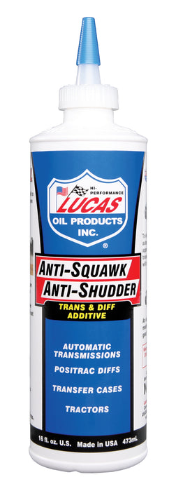 Lucas Oil Products 10599 Anti Squawk/Anti-Shudder - Truck Part Superstore