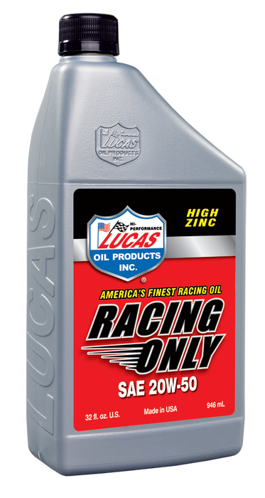Lucas Oil Products 10620 SAE 20W-50 Racing Only - Truck Part Superstore