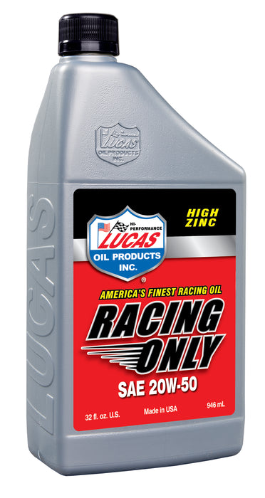 Lucas Oil Products 10620 SAE 20W-50 Racing Only - Truck Part Superstore