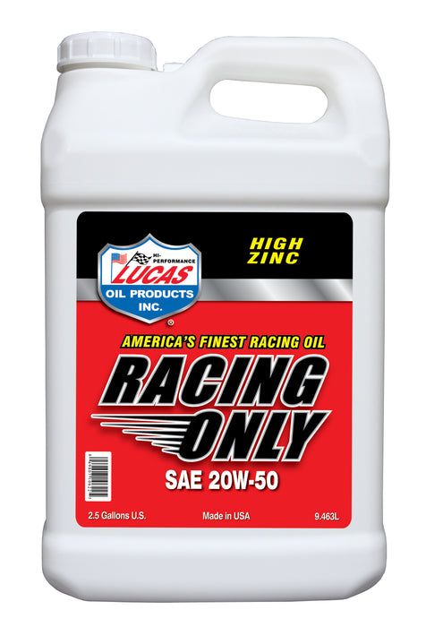 Lucas Oil Products 10622 SAE 20W-50 Racing Only - Truck Part Superstore