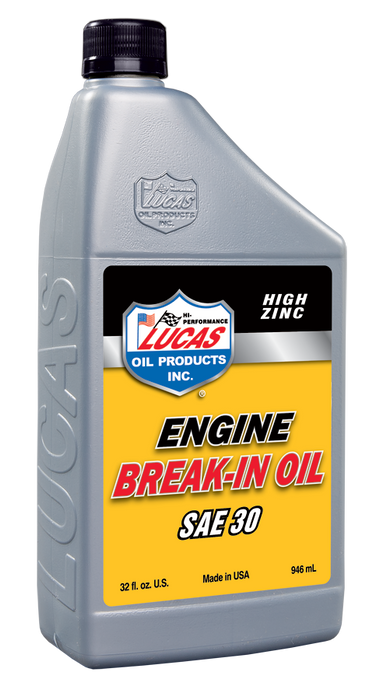 Lucas Oil Products 10630 SAE 30wt Break-in Oil - Truck Part Superstore