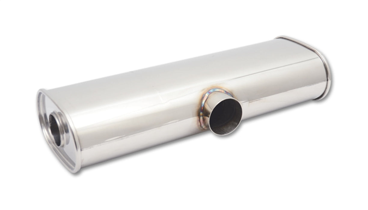 Vibrant Performance 10635 STREETPOWER Muffler; 3.5 in. Side Inlet x 3 in. Outlets; - Truck Part Superstore