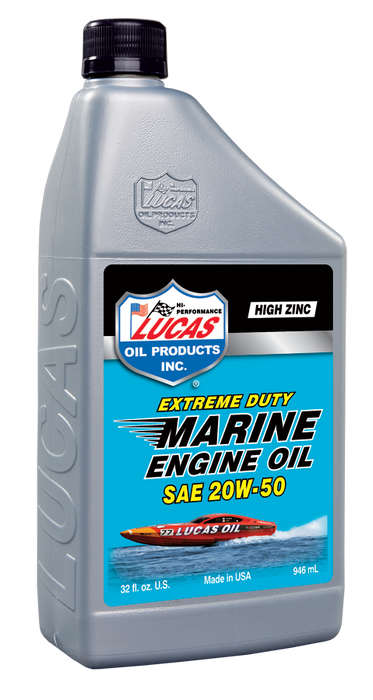 Lucas Oil Products 10653 Marine SAE 20W-50 Engine Oil - Truck Part Superstore