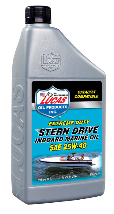 Lucas Oil Products 10677 Stern Drive Inboard Engine Oil SAE 25W-40 - Truck Part Superstore