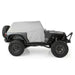 Smittybilt 1068 Cab Cover W/Door Flap 07-18 Wrangler JK 2DR Grey Smittybilt - Truck Part Superstore